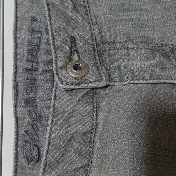 BLUE ASPHALT WOMENS JEANS SIZE 13 S IN A BEAUTIFUL FADED GRAY LOW-RISE - Picture 4 of 8